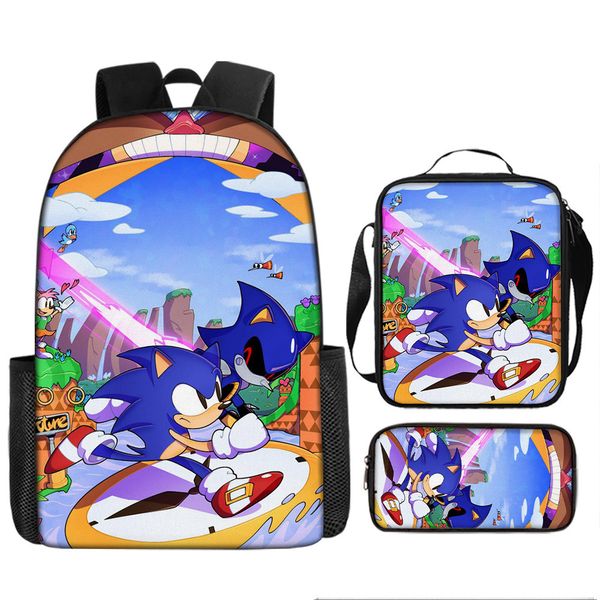Lunch Box &amp; Pencil Case Sonic image