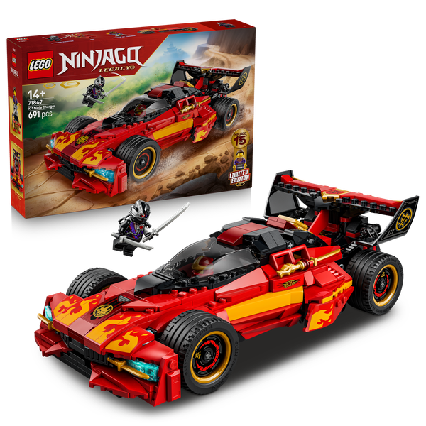 LEGO® NINJAGO® X-1 Ninja Charger 15th Anniversary Toy 71867