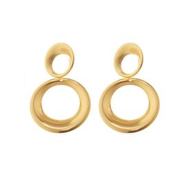 Earrings Trendy Gold Water Drop Stud Earrings for Women | Shop Today. Get it Tomorrow ...