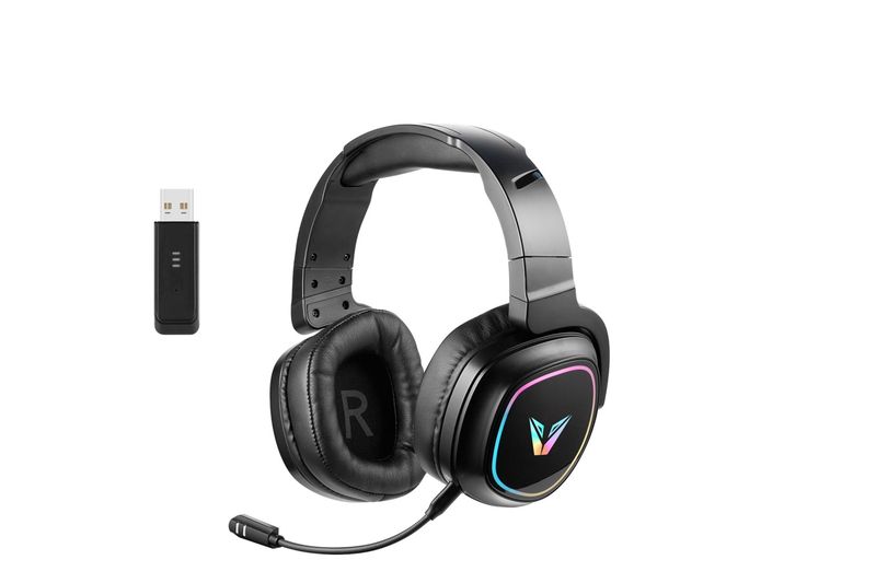 VX Gaming Stealth Series Wireless Gaming Headset (RGB, 2.4GHz, Bluetooth)