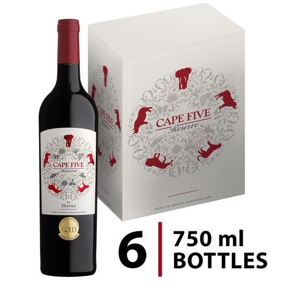 Stellenview - Cape Five Reserve Shiraz 2022 6 x 750ml