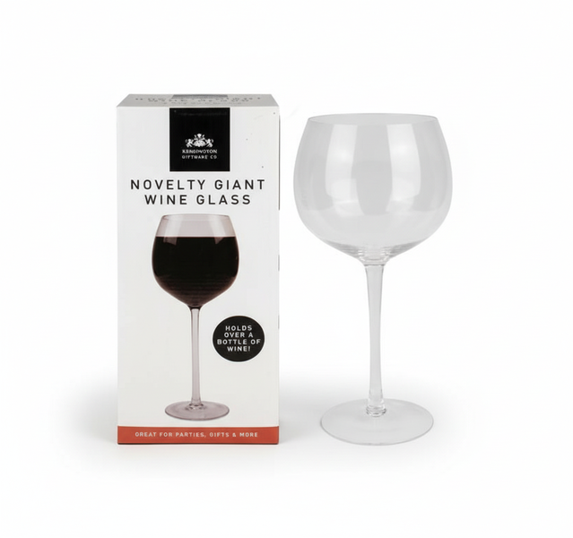 Giant Wine Glass 920ml - Oversized Crystal Glass for Parties