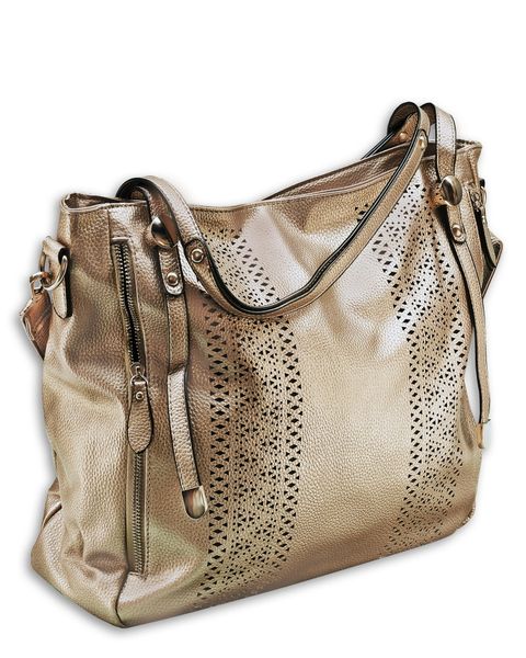 Elegant Gold Ladies Handbag