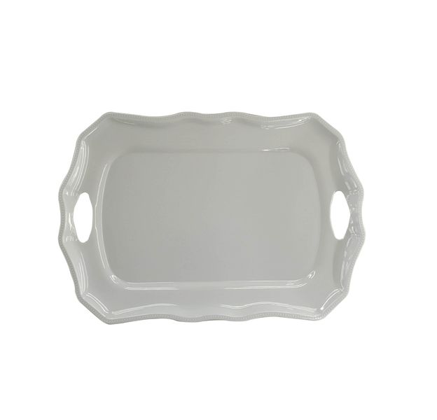 Home Classix melamine Snow White Tray 46x32cm