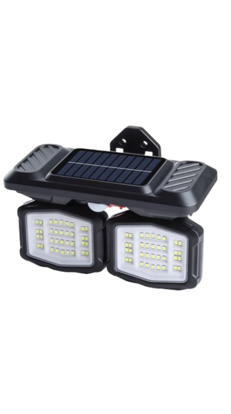 Portable Rechargeable Sensor Motion 2 Solar Powered COB Wall Light 1500mAH