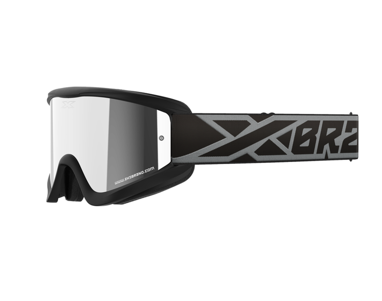Eks Gox Flat Out Black/Silver Goggle image