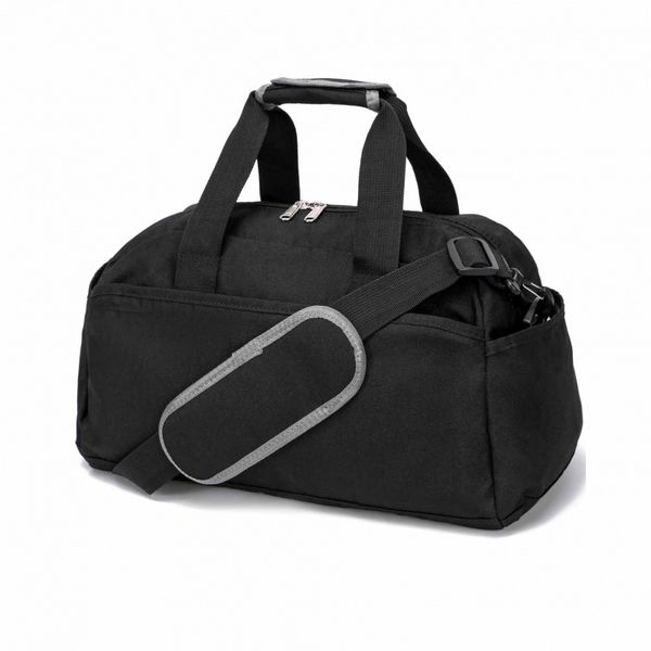Gym Duffle Bag Portable Travel Bag with Multi-Pockets &amp; Adjustable Strap