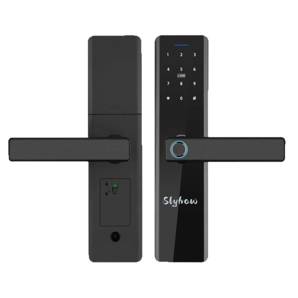 Fingerprint Smart Door Lock + PD+ RFID Card + Key Access Control- Slyhaw