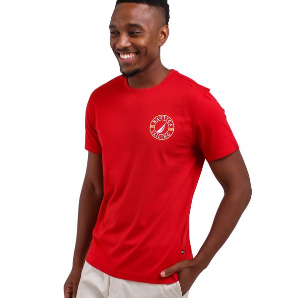 Nautica Classic Sailing SS Tee Nautica Red