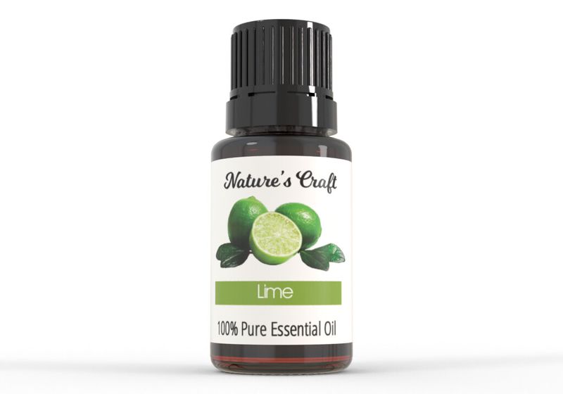 Nature's Craft Pure Organic Lime Essential Oil 10ml