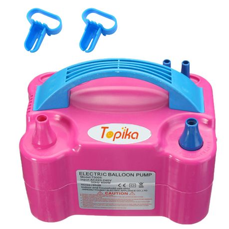 Topika - Portable Electric Air Balloon Pump Inflator with 2 Tying Tools Image