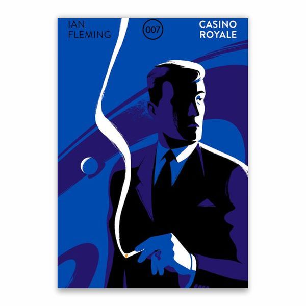 Casino Royale Ian Fleming Poster - A1