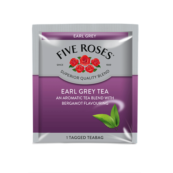 Five Roses Earl Grey Tea Envelopes (200 x 2.5g)