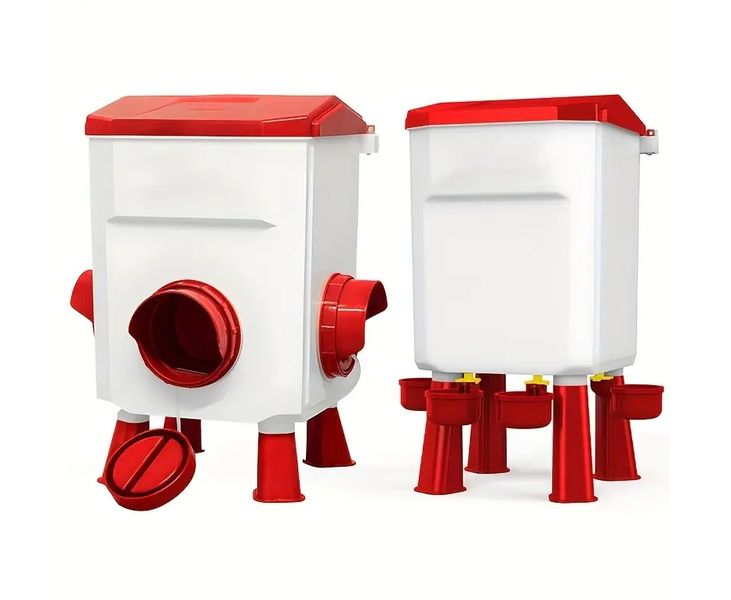 Automatic Chicken Food and Water Dispenser-Combo pack