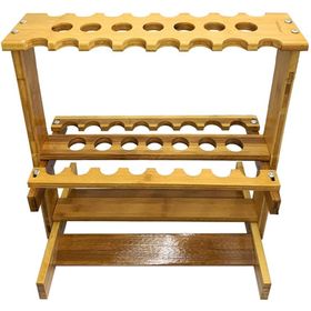 Mix Box Wooden 23 Slot Double-Sided Fishing Rod Rack Holder | Shop ...