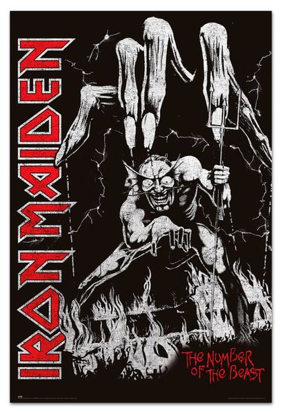 Iron Maiden Number Of The Beast Poster