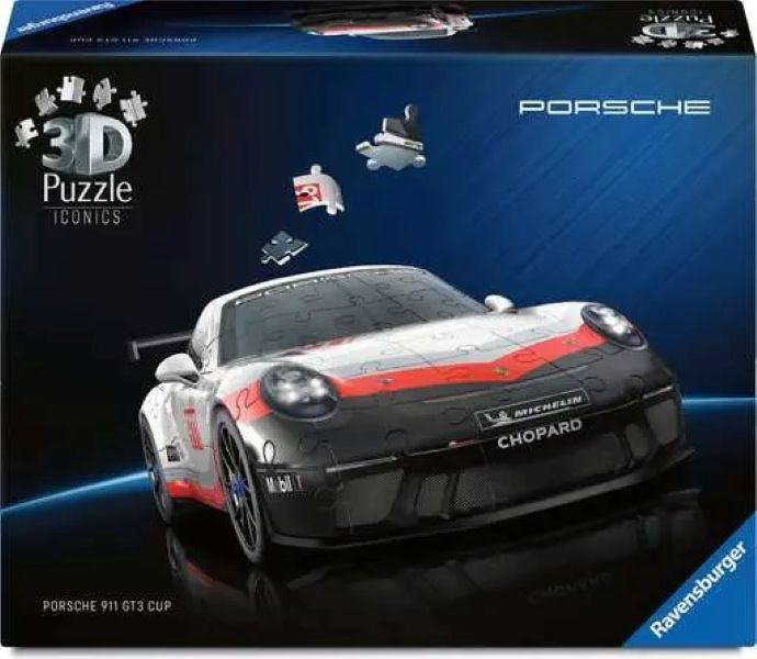 Ravensburger 108 Piece Puzzle Iconics Porsche Gt3 Cup