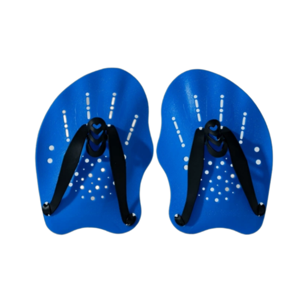 Hand Swim Paddles for Kids and Adults - Blue - 2 Pack