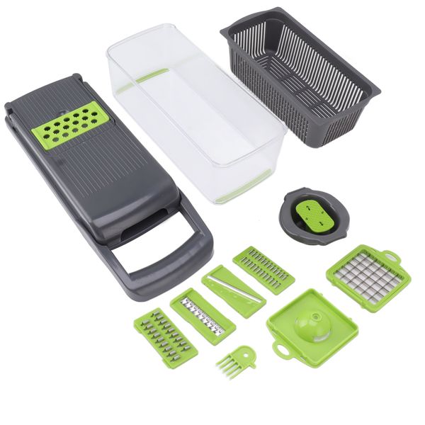 Vegetable Cutter Safe Rustproof Even Slicing Vegetable Chopper Cutter Dicer