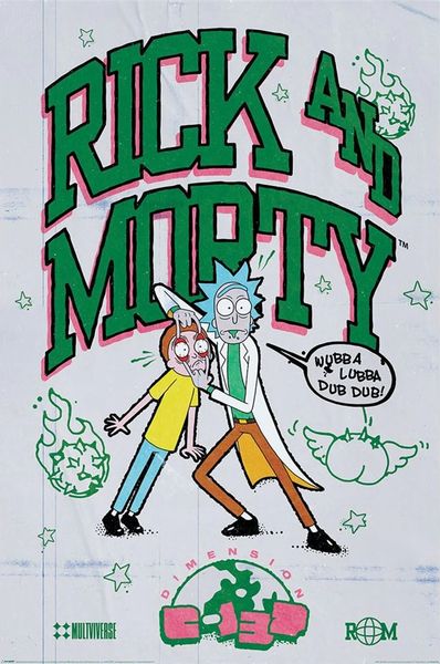 Rick And Morty (Bodega Universe) Poster