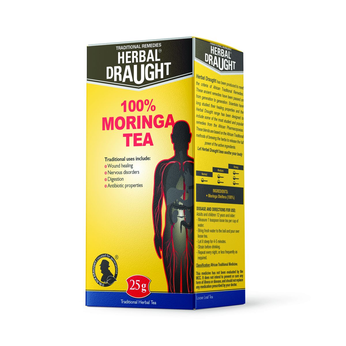 Herbal Draught Moringa Tea 25g Buy Online in South Africa