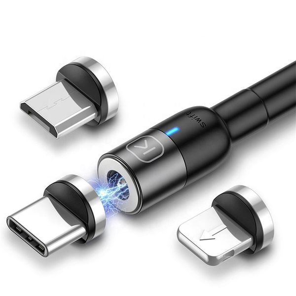 Kuulaa 3-in-1 Fast Charging Cable with Magnetic Connectors