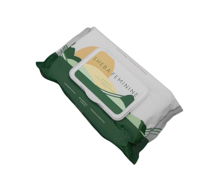Sheba Feminine Intimate Wipes (200 Sheet, Pack of 4)