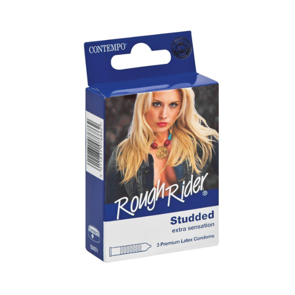 Contempo- Rough Rider 3 Premium Latex Condoms x 12