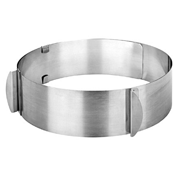 Silver Stainless Steel Cake Ring