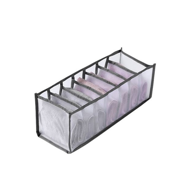 Vusign Mesh Underwear 11 Intervals Storage Box 12x32x12cm 2pcs