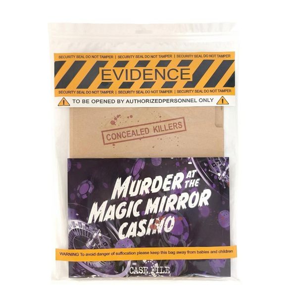 Cryptic Killers Unsolved Murder Mystery Game - Cold Case File Investigation