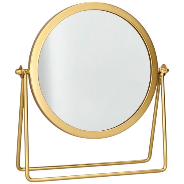 Gold Makeup Mirror 20.2cm