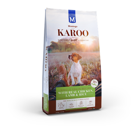 Montego Karoo - Small to Medium Breed Puppy Food Chicken & Lamb