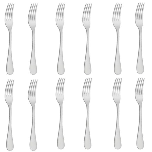 12 Piece Table Fork Renaissance Stainless Steel