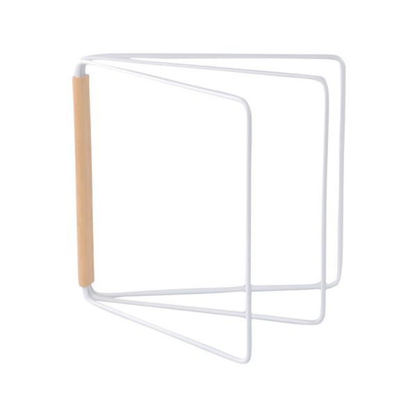 Vertical Collapsible Kitchen Rag Hanging Rack Towel Dishcloth Drying Holder
