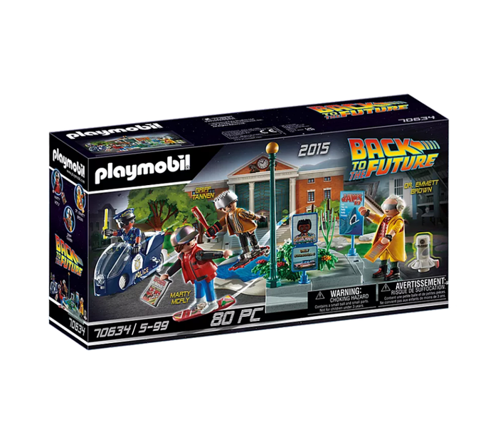 Playmobil Back to the Future Part II Hoverboard Chase 70634 - 4+ years