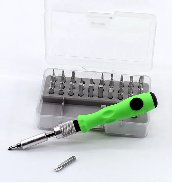 Screwdriver Set - Versatile, High-Quality, Magnetic Tips, Ergonomic Handle