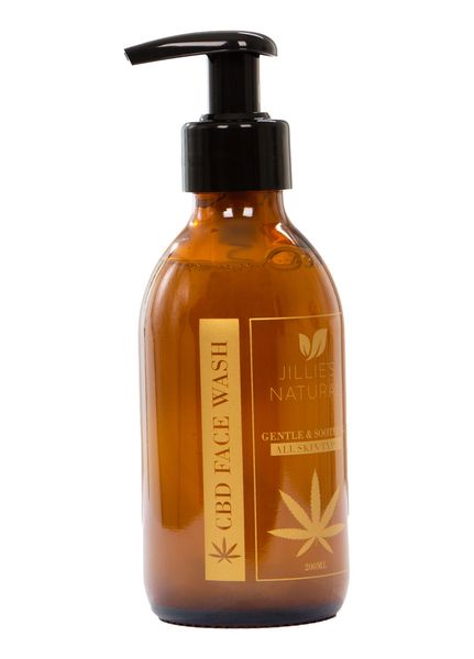 JILLIE'S NATURAL 100 Ml CBD Dry Skin Face Wash