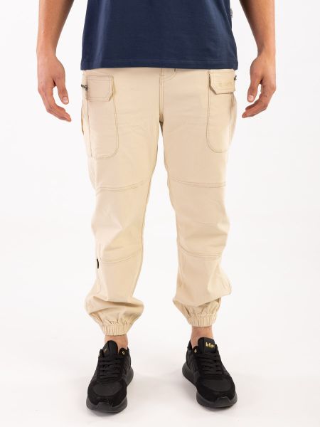 Lee Cooper Men's Long Cargo Pants: BTWL Stone