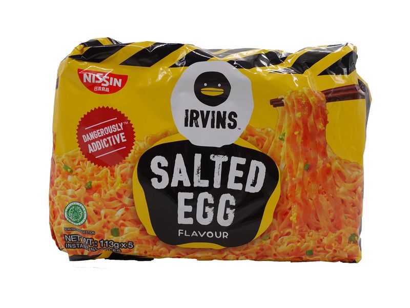 Nissin Irvins Salted Egg Flavour (113gx5) 565g
