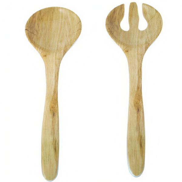 Home Classix Melamine Salad Spoon &amp; Fork Set (28 x 7.5 cm)