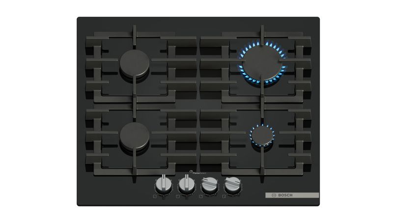 Bosch 60cm Gas Hob Series 6 Black