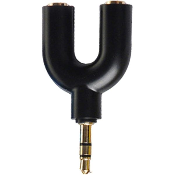Stereo Audio Adapter Splitter Cable Compatible with Headphones Earphones