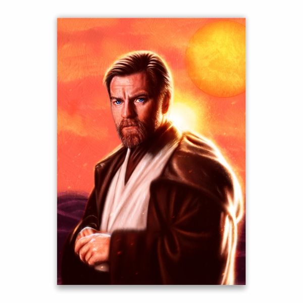 Obi-Wan Kenobi Portrait Poster - A1