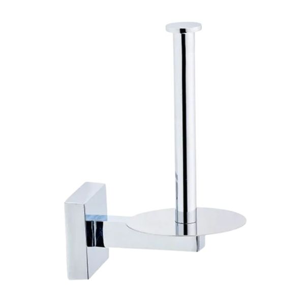Munich Spare Toilet Roll Holder, Chrome Plated