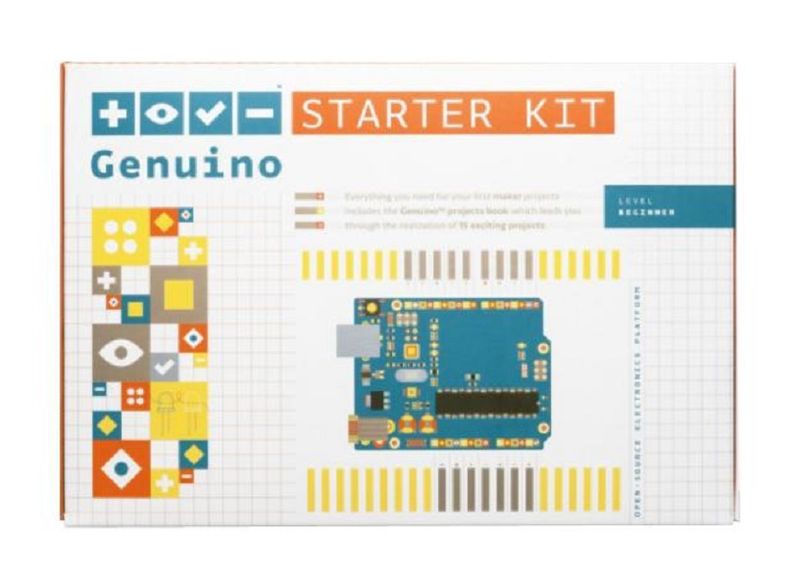 Arduino K040007 Starter Kit, Arduino Uno, Components Kit