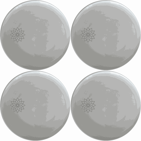 Islamic Imagery Dinner Plate Set of 4 - Range 3