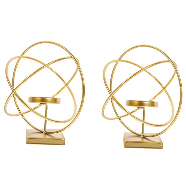 Modern Light Luxury Iron Candlestick Ornaments Decorative Candle Stand Home