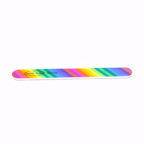 Rainbow Pattern Nail Filer