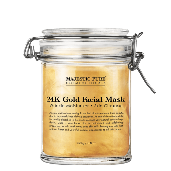 Majestic Pure Gold Facial Mask Ancient Gold Face Mask Formula - 8.8 Oz
